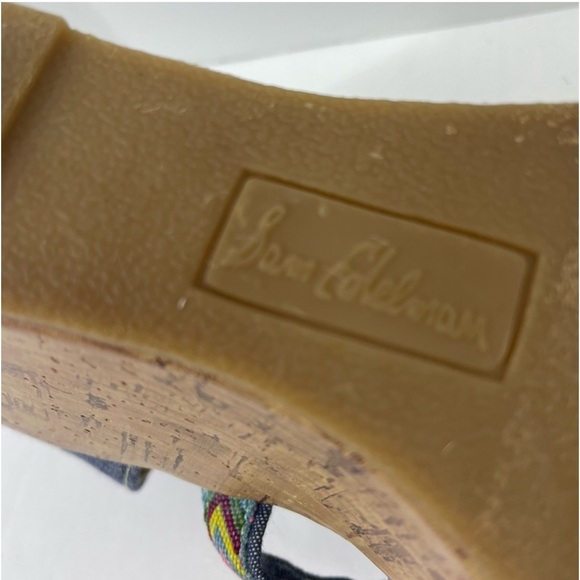 Sam Edelman Elsie Tia Strappy Multicolored
Wedge Sandals - Picture 5 of 11